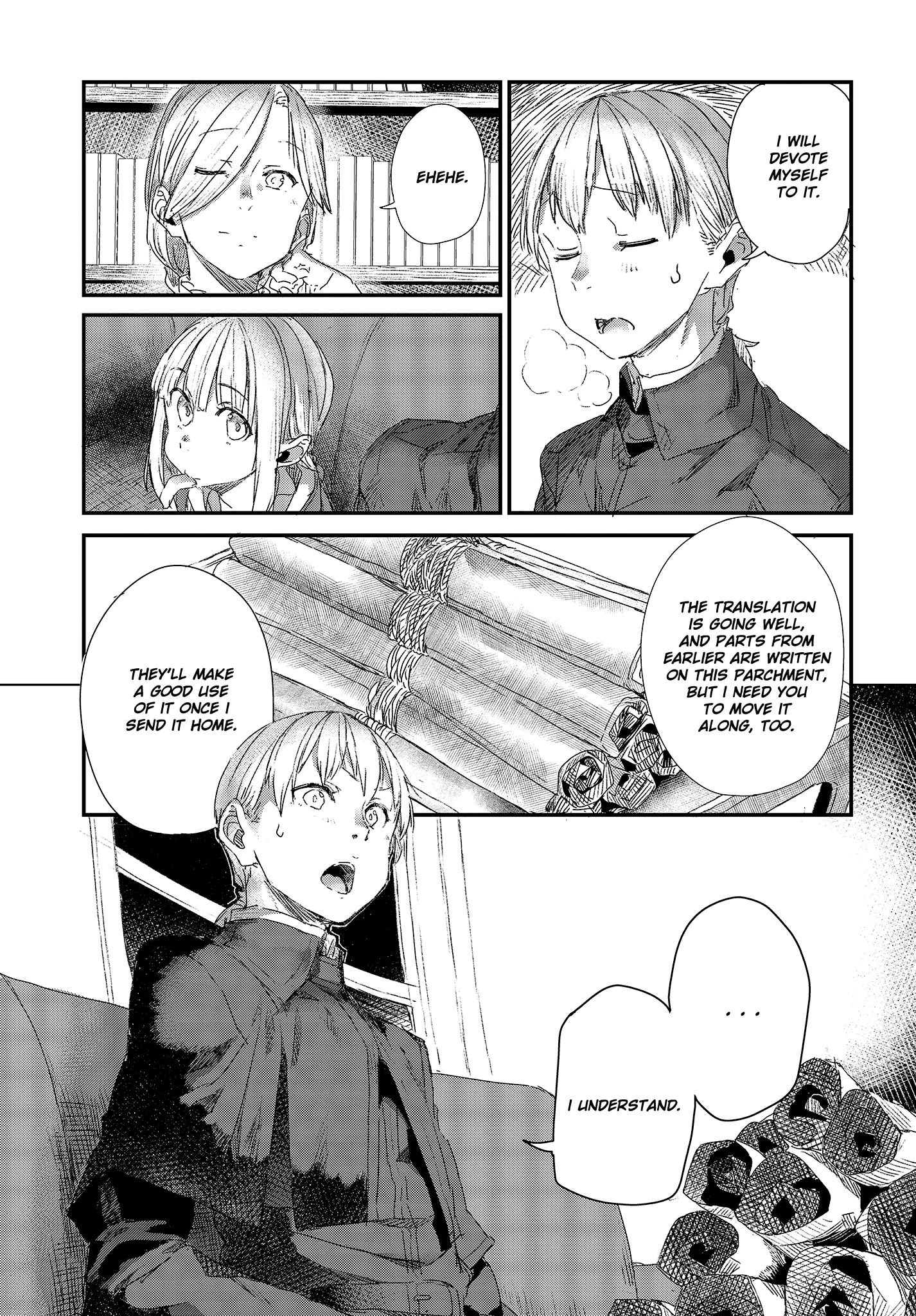 Wolf & Parchment: New Theory Spice & Wolf Chapter 7 page 17 - Chapter 7