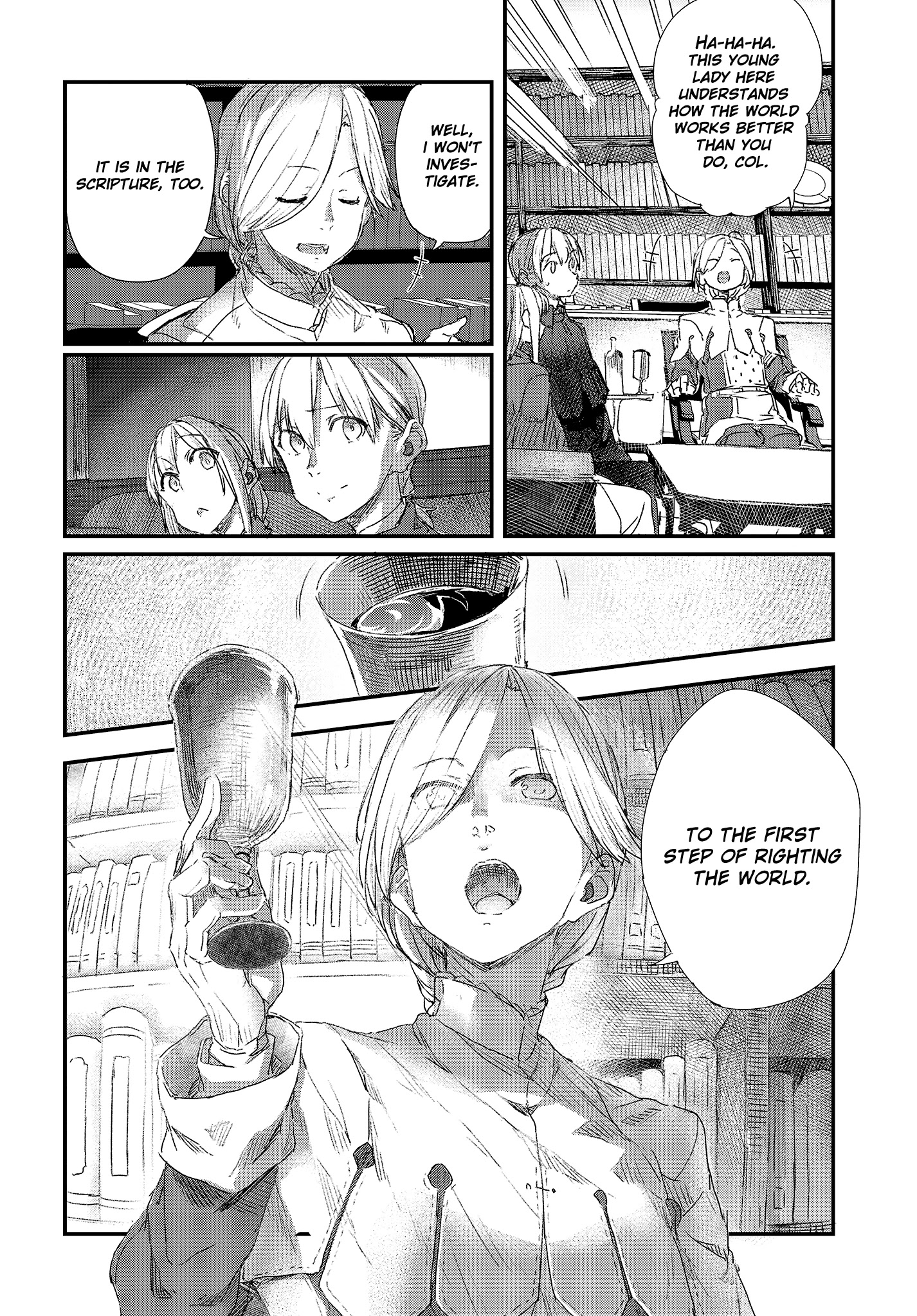 Wolf & Parchment: New Theory Spice & Wolf Chapter 7 page 22 - Chapter 7