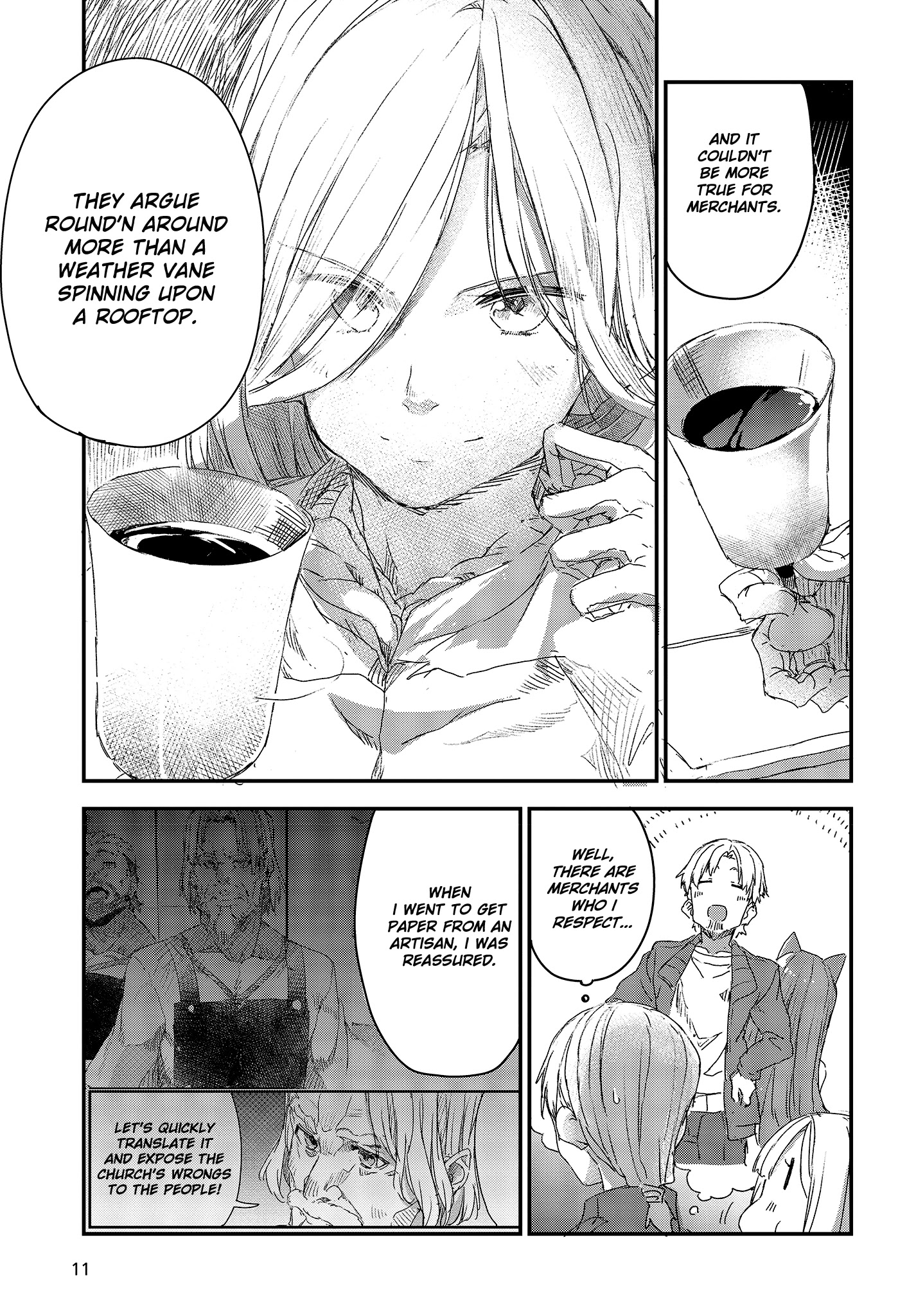Wolf & Parchment: New Theory Spice & Wolf Chapter 7 page 7 - Chapter 7