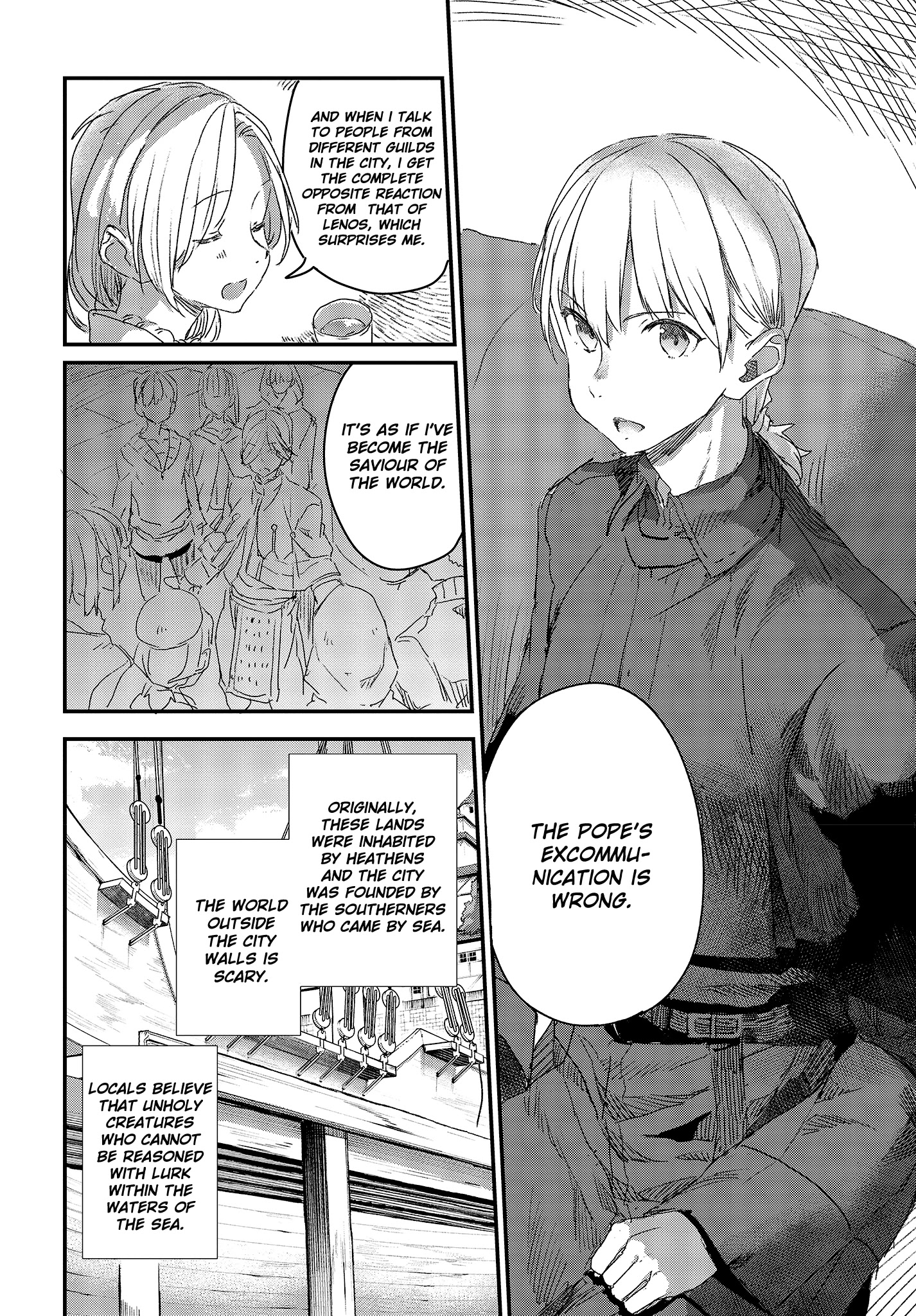 Wolf & Parchment: New Theory Spice & Wolf Chapter 7 page 8 - Chapter 7