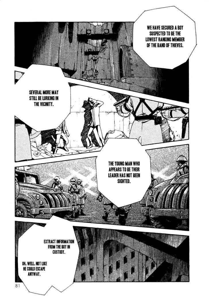 Wolf's Rain Chapter 3 page 13 - Chapter 3: Breaking Away from the Citadel