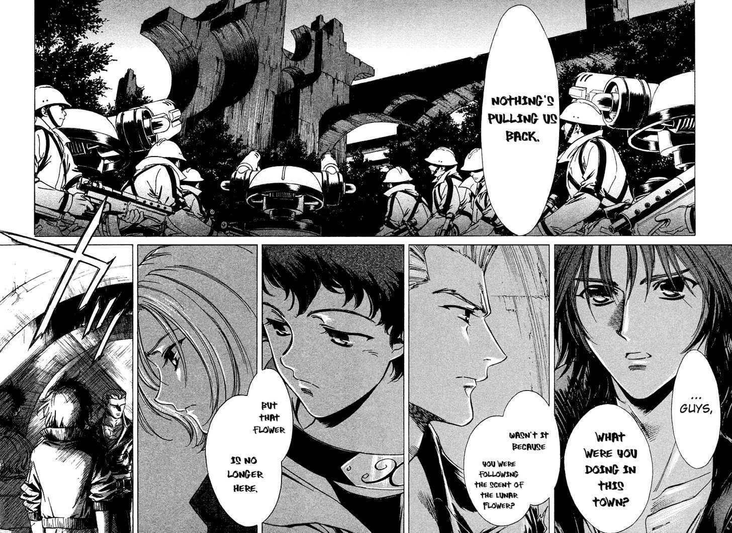 Wolf's Rain Chapter 3 page 24 - Chapter 3: Breaking Away from the Citadel