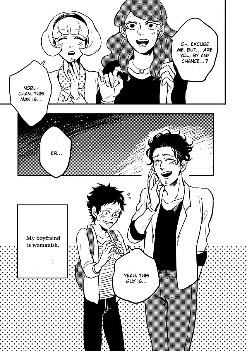 Womanly Boyfriend and Boyish Girlfriend Chapter 1 page 26 - Chapter 1: I'm Not A Fag