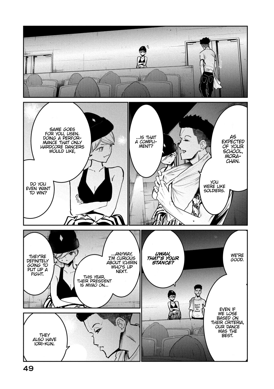 WonDance Chapter 10 page 10 - Chapter 10: First Contest Middle Part