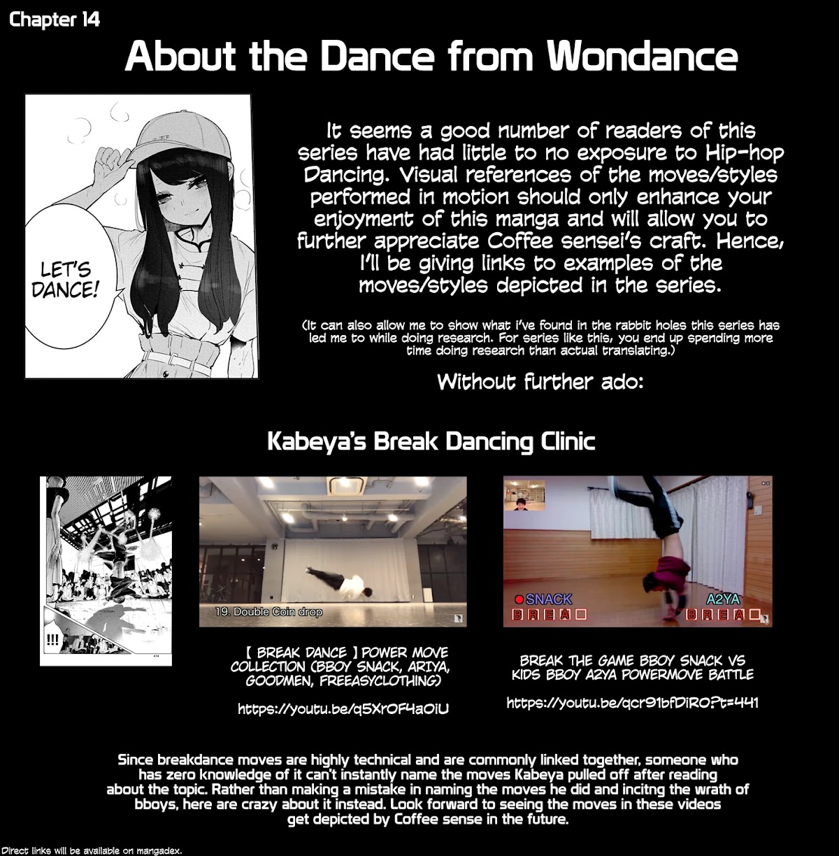WonDance Chapter 14 page 37 - Chapter 14: Genre Wall