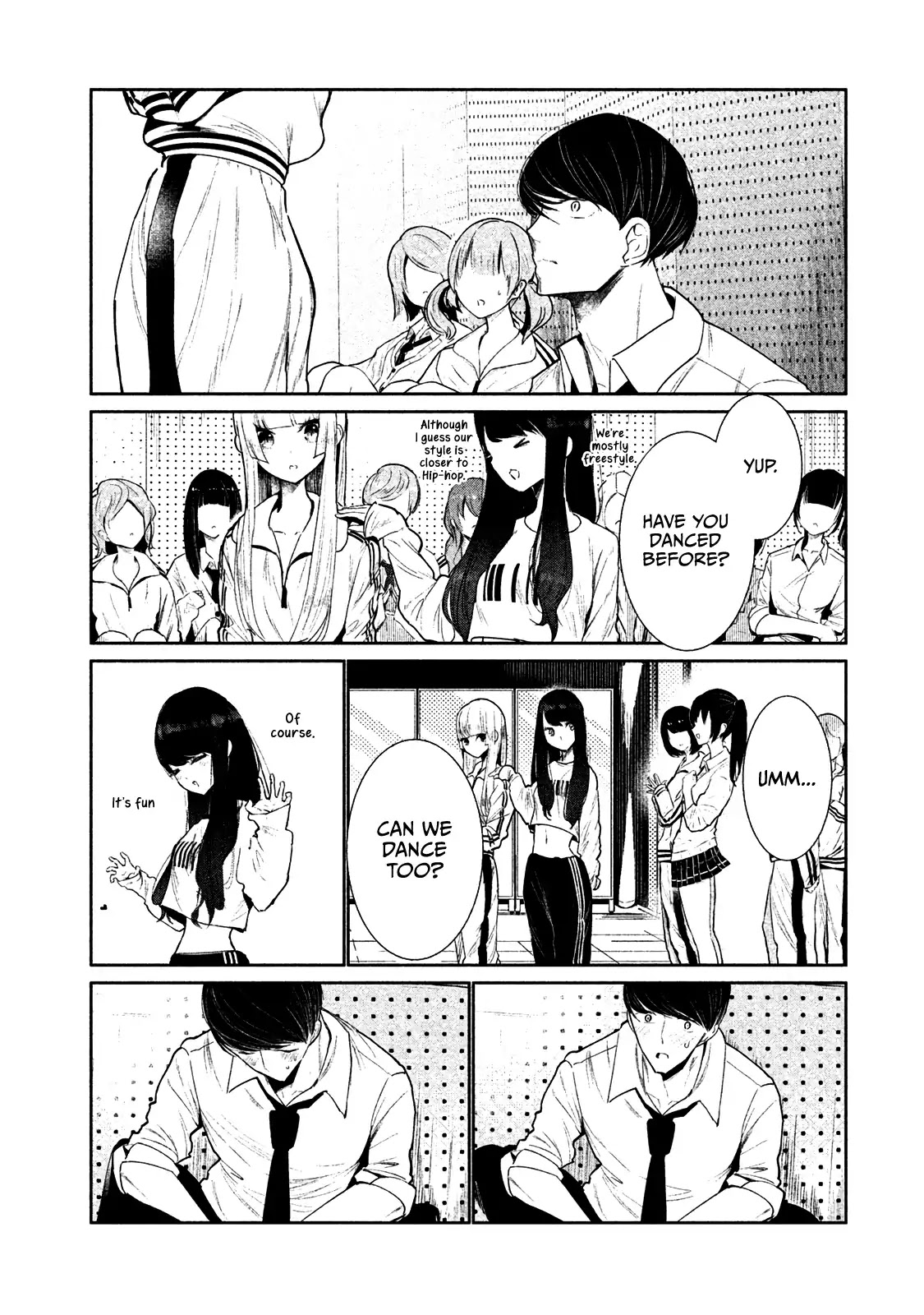 WonDance Chapter 2 page 11 - Chapter 2: Dance Club’s Gender Ratio