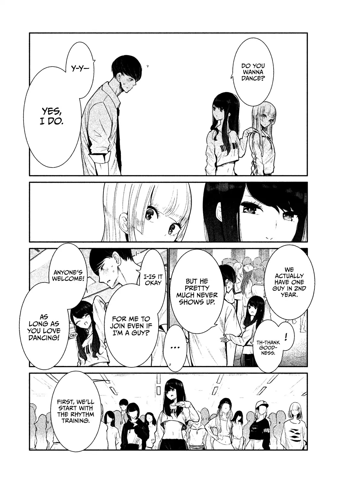 WonDance Chapter 2 page 12 - Chapter 2: Dance Club’s Gender Ratio
