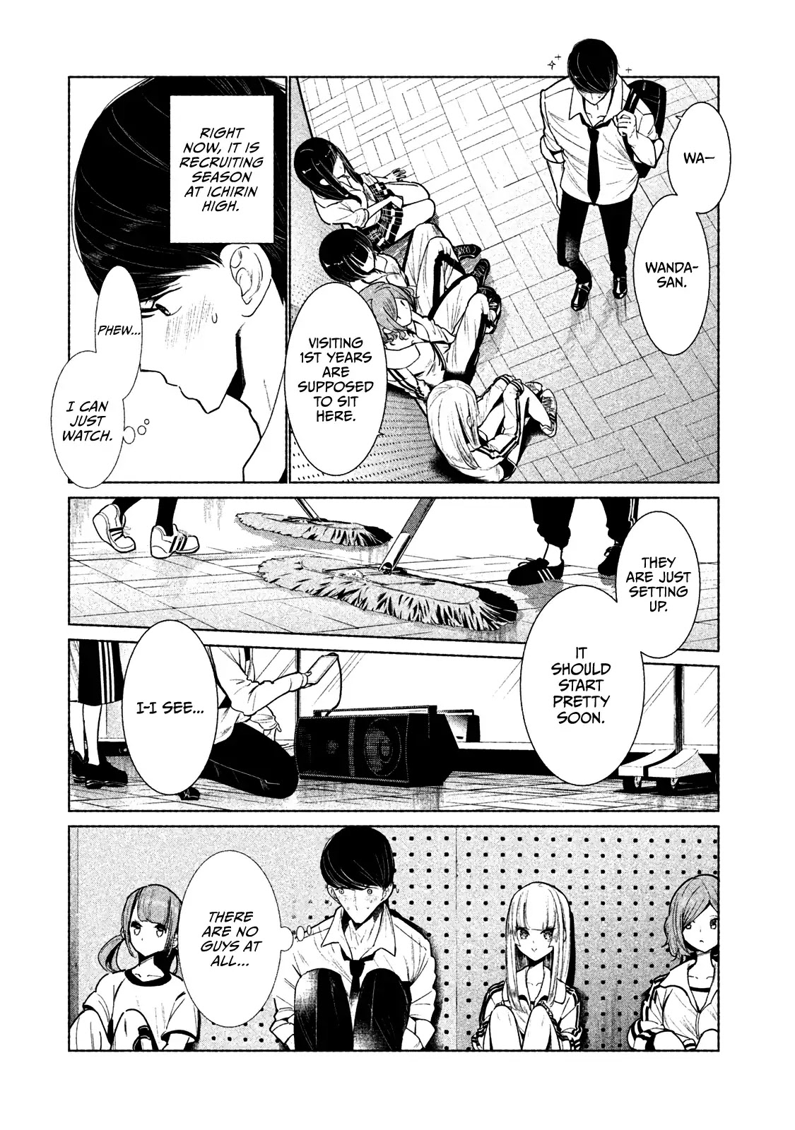 WonDance Chapter 2 page 4 - Chapter 2: Dance Club’s Gender Ratio