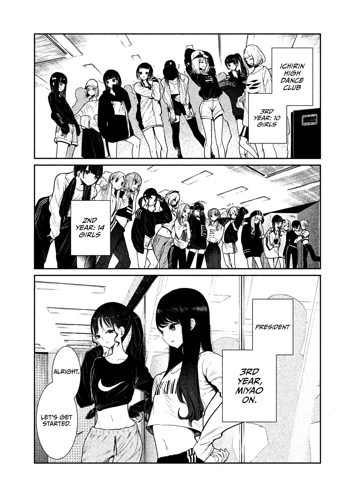 WonDance Chapter 2 page 5 - Chapter 2: Dance Club’s Gender Ratio