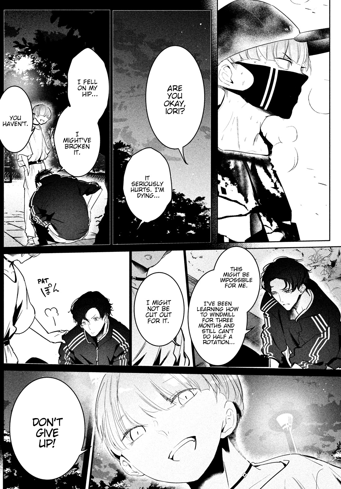 WonDance Chapter 29 page 12 - Chapter 29: Kabe vs. Iori ②