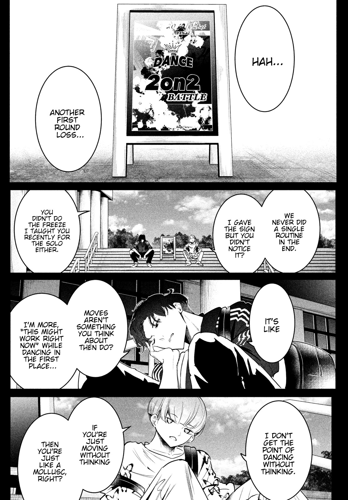 WonDance Chapter 29 page 17 - Chapter 29: Kabe vs. Iori ②