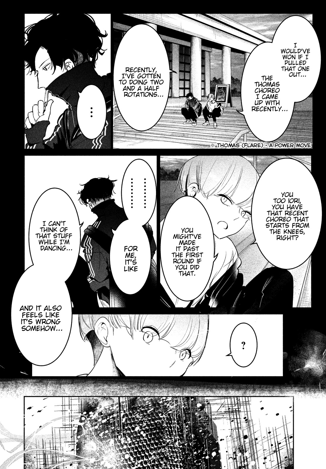 WonDance Chapter 29 page 9 - Chapter 29: Kabe vs. Iori ②