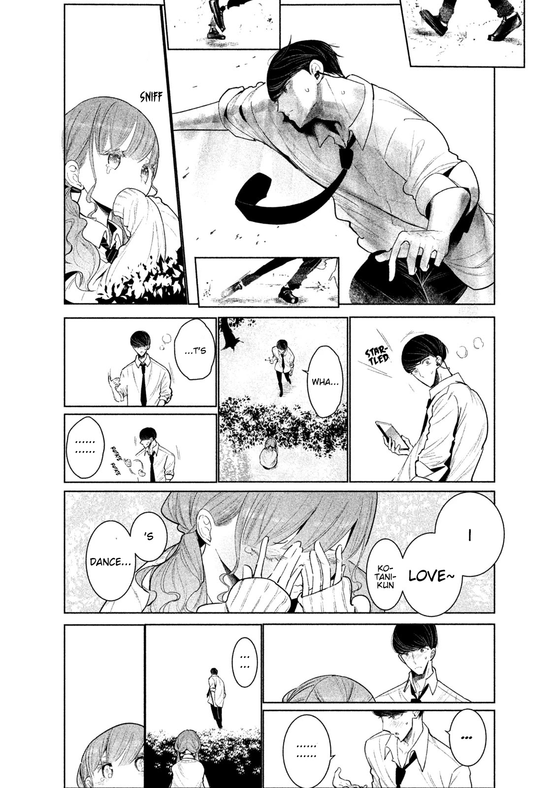 WonDance Chapter 3.5 page 4 - Chapter 3.5: The Dance Club's Kotani-kun Stutters