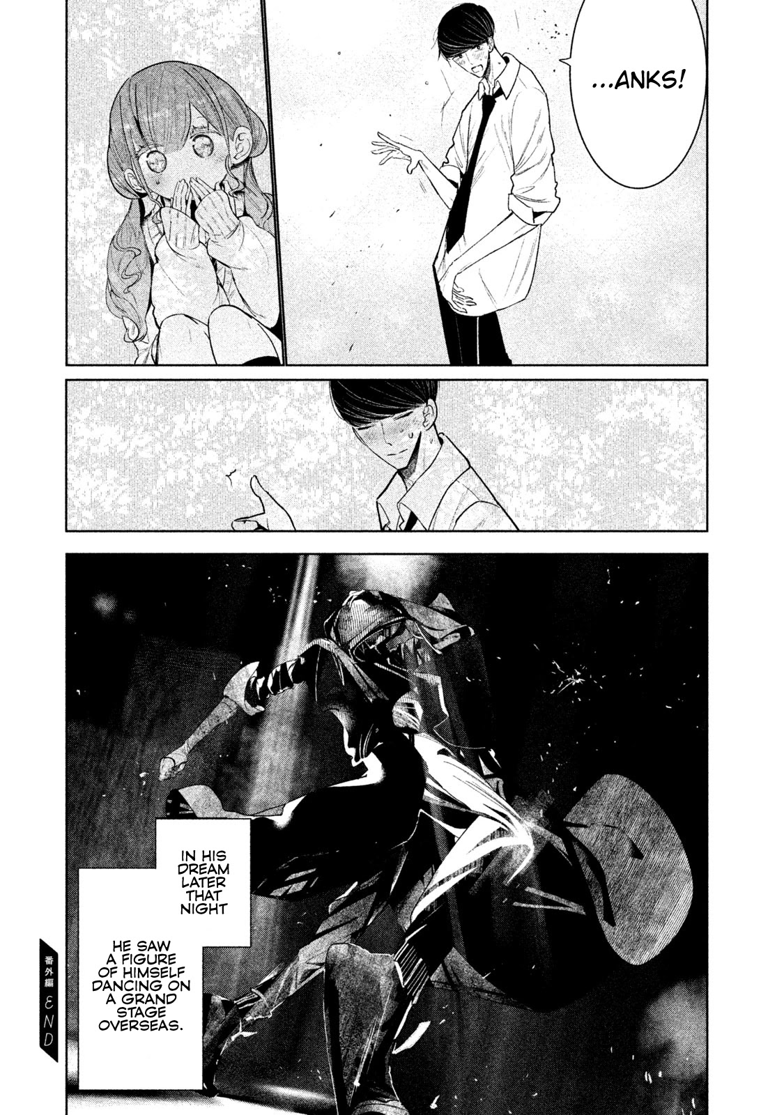 WonDance Chapter 3.5 page 5 - Chapter 3.5: The Dance Club's Kotani-kun Stutters