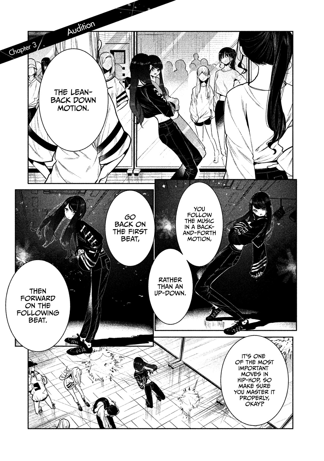 WonDance Chapter 3 page 2 - Chapter 3: Audition