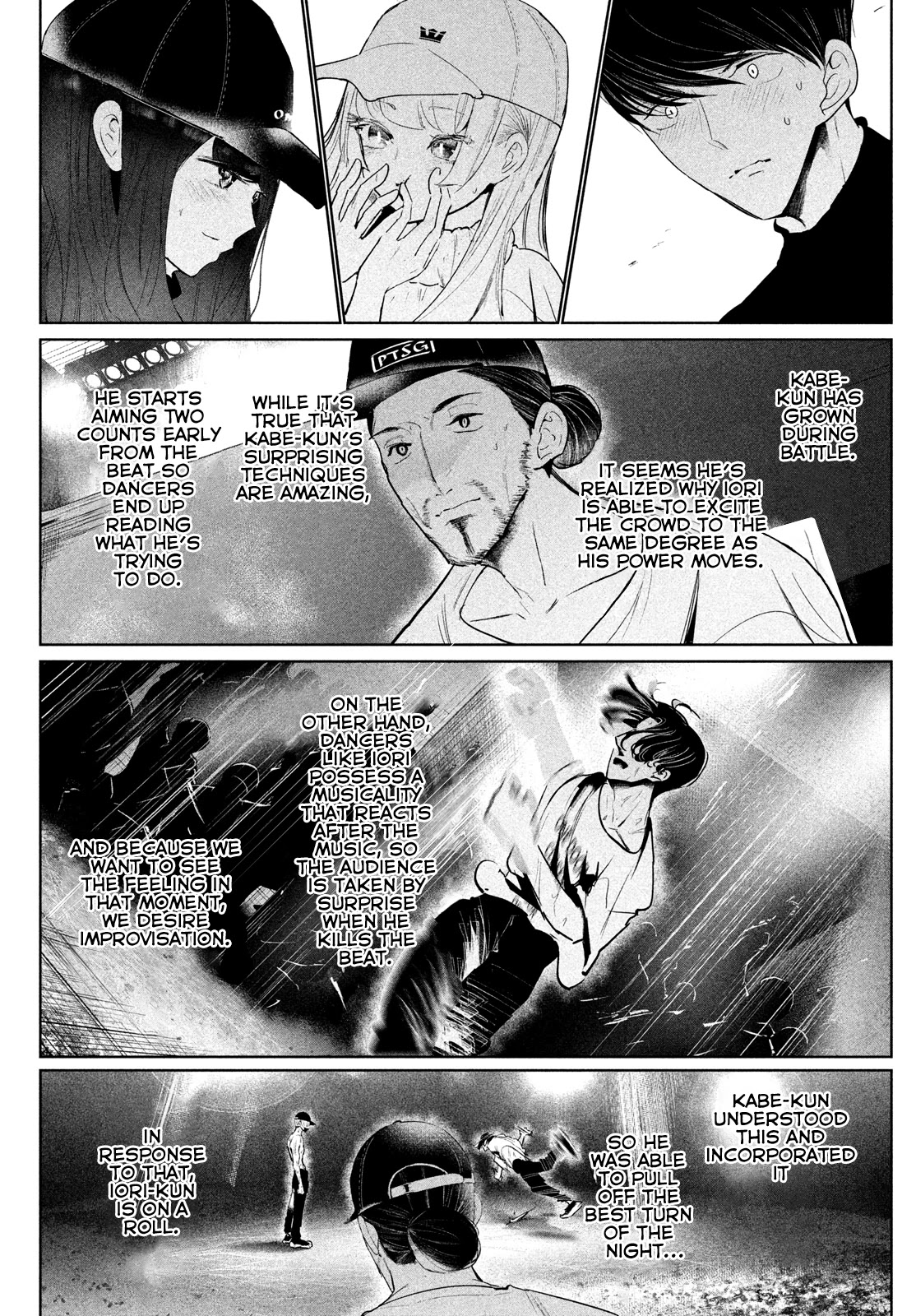 WonDance Chapter 30 page 15 - Chapter 30: Kabe vs. Iori ③