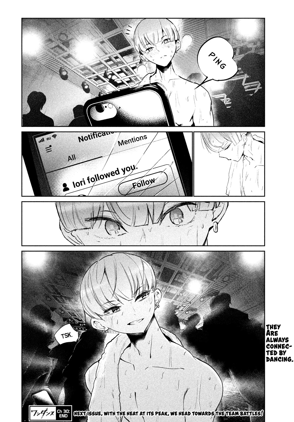 WonDance Chapter 30 page 22 - Chapter 30: Kabe vs. Iori ③