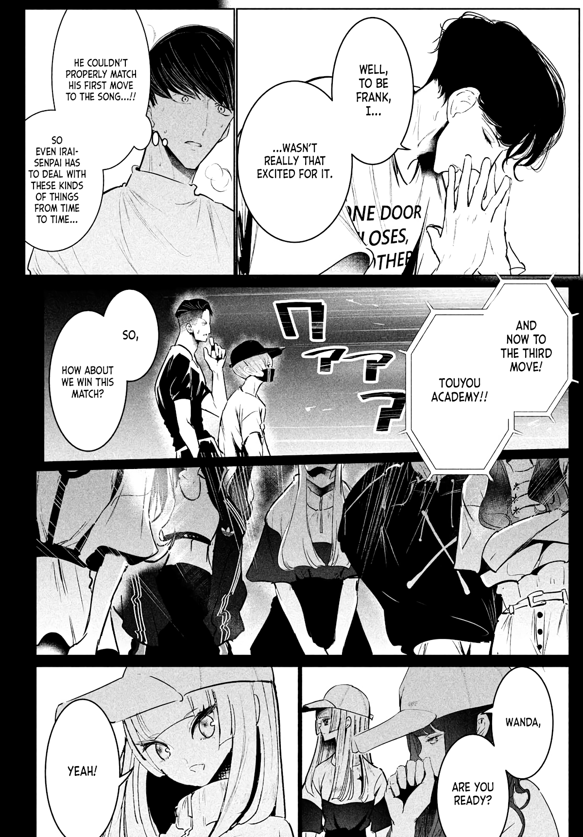 WonDance Chapter 32 page 11 - Chapter 32: First Team Battle (2)