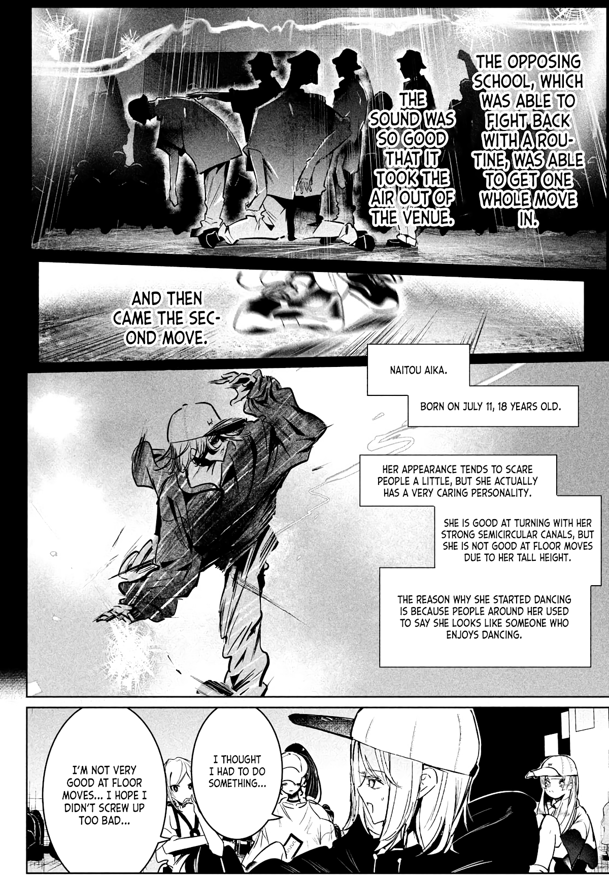 WonDance Chapter 32 page 5 - Chapter 32: First Team Battle (2)