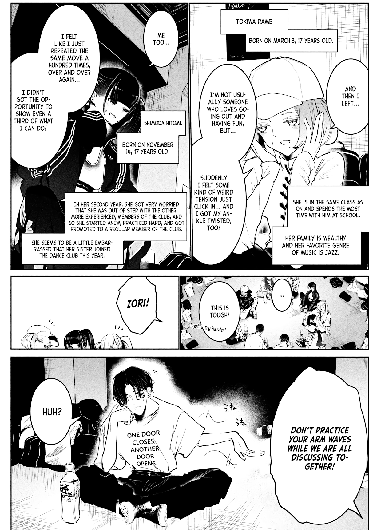 WonDance Chapter 32 page 6 - Chapter 32: First Team Battle (2)