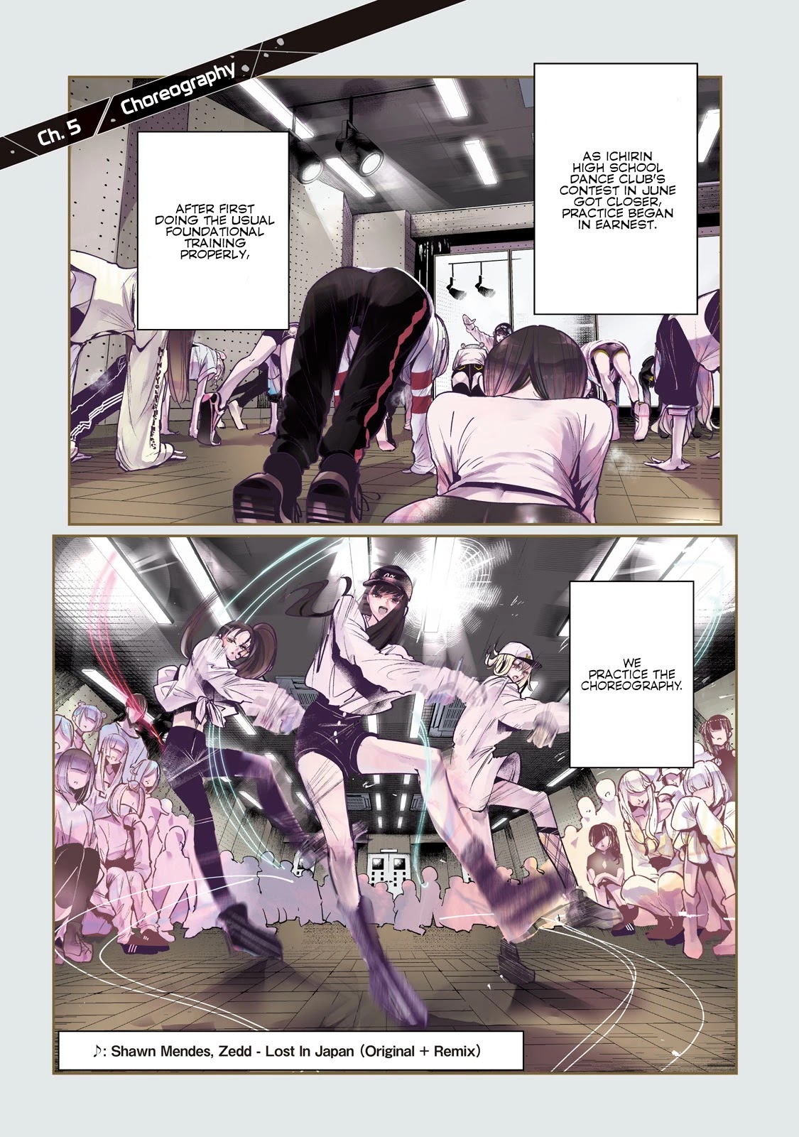 WonDance Chapter 5 page 2 - Chapter 5: Choreography