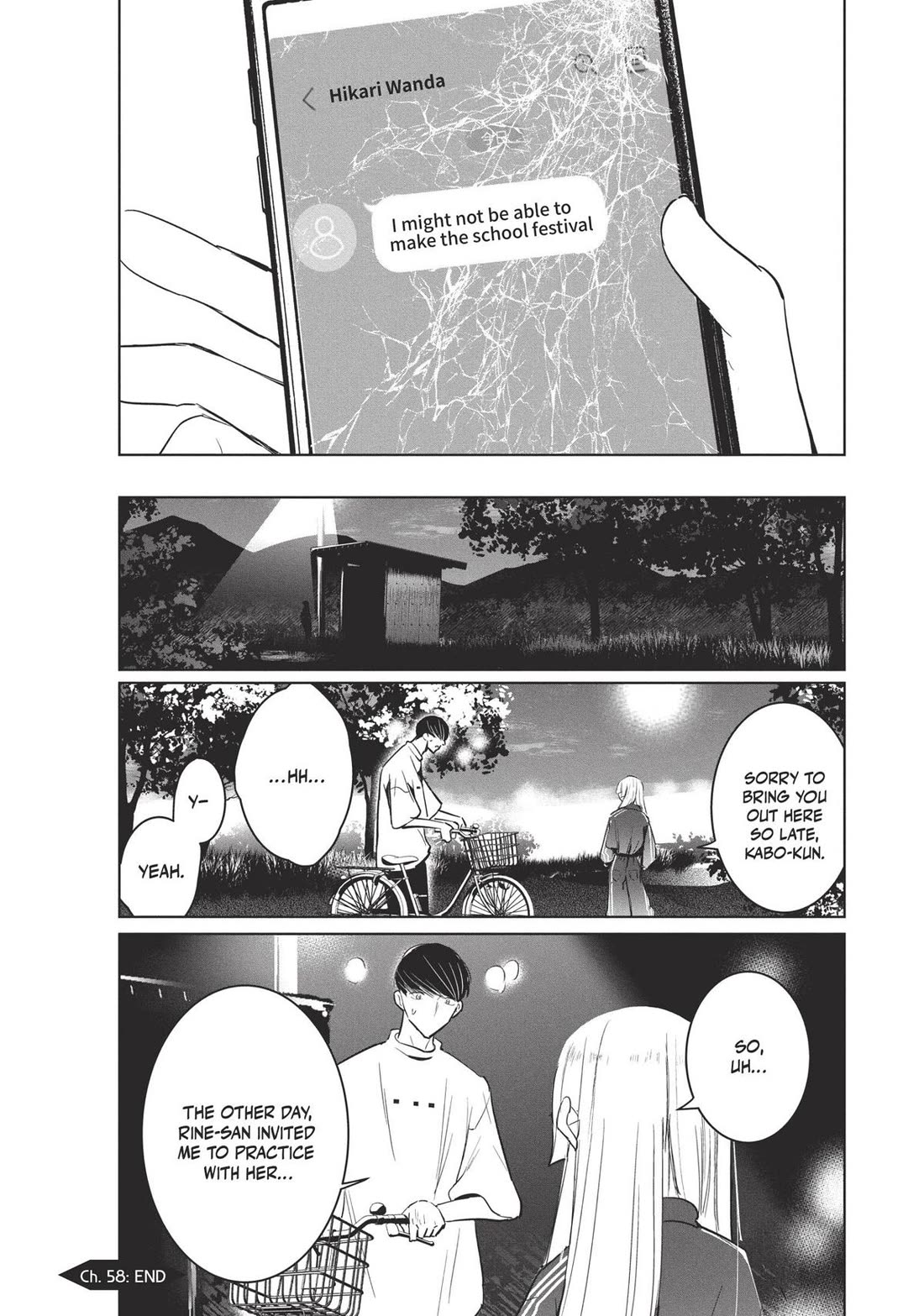WonDance Chapter 58 page 28 - Chapter 58: Triangular Relationship