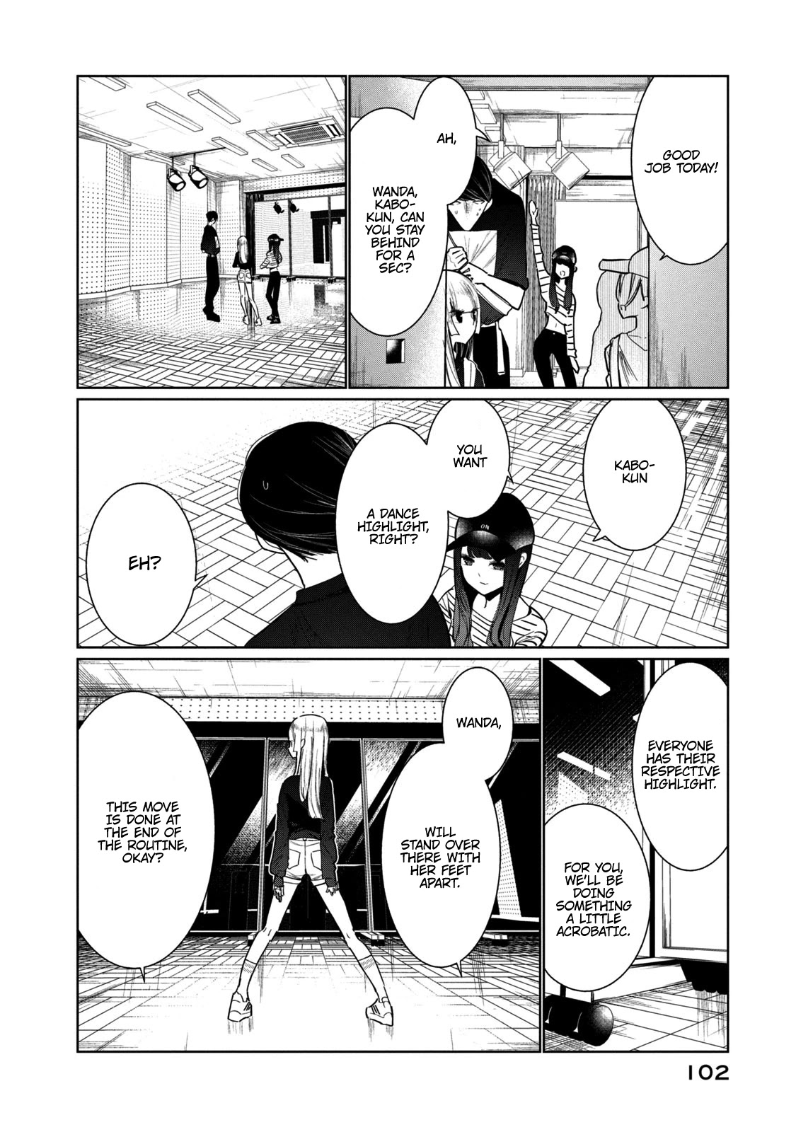 WonDance Chapter 6 page 18 - Chapter 6: Feeling - First Half