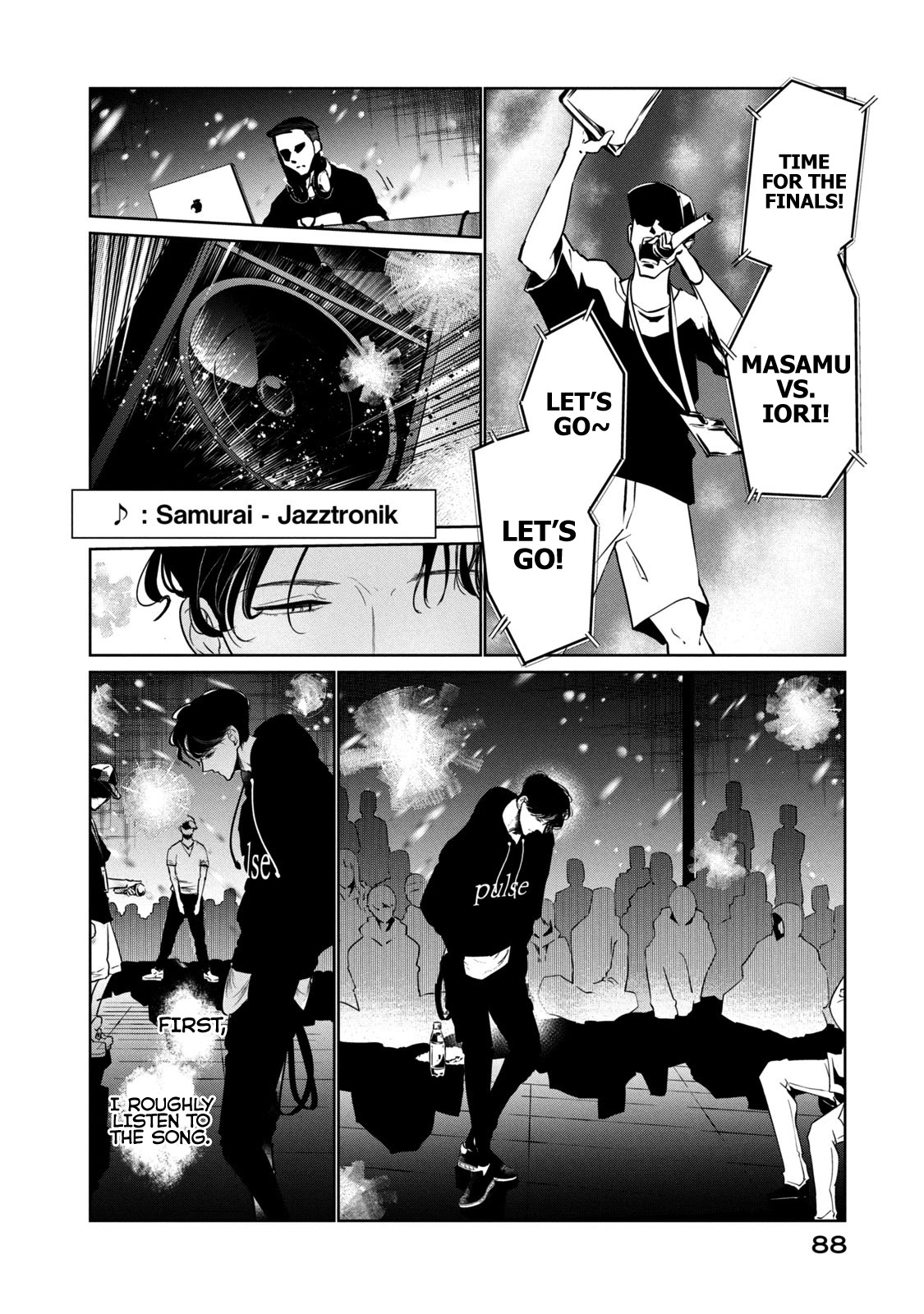 WonDance Chapter 6 page 4 - Chapter 6: Feeling - First Half