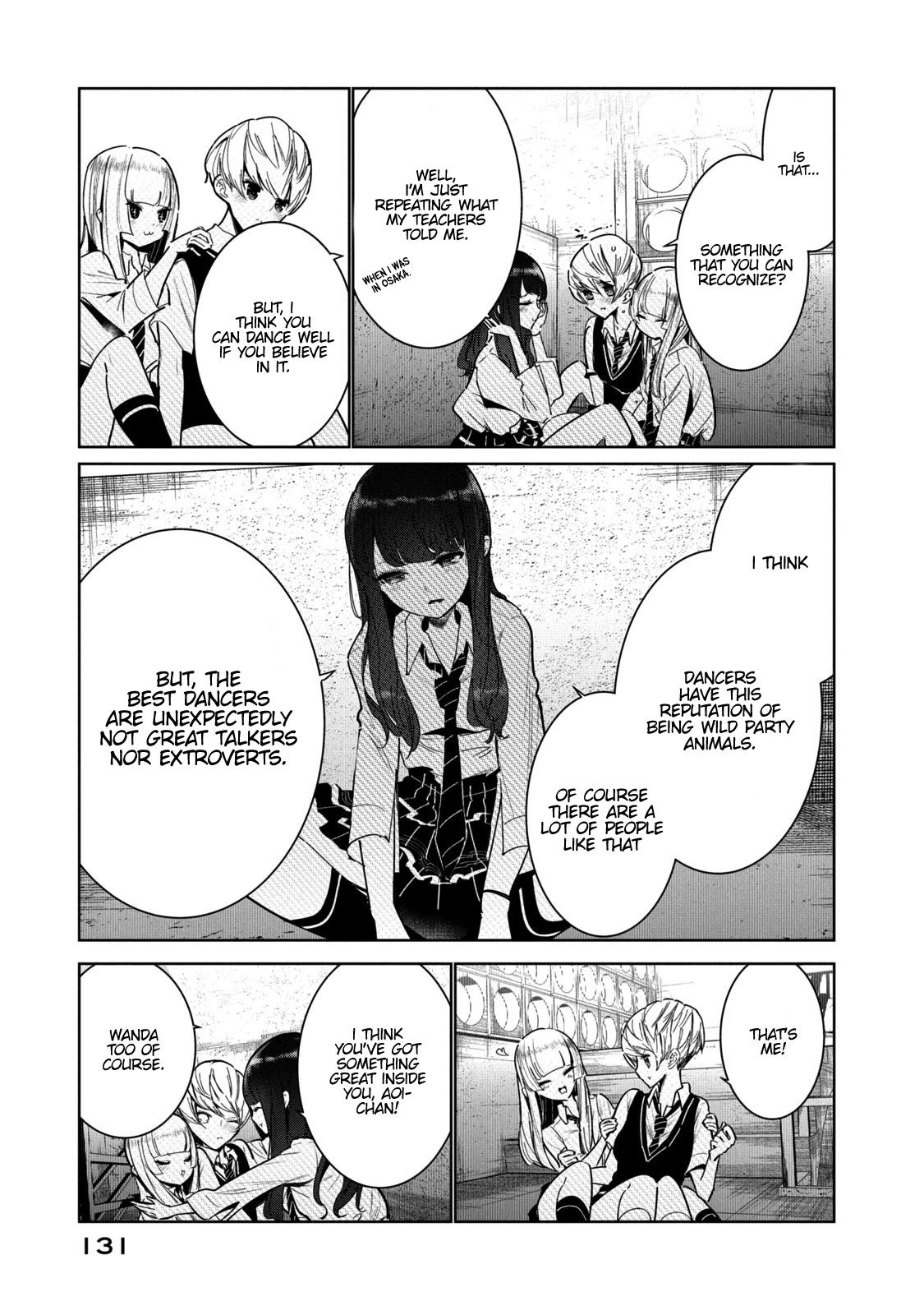 WonDance Chapter 7 page 12 - Chapter 7: Feeling - Second Half