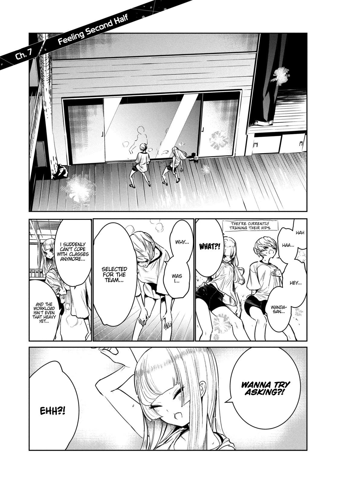 WonDance Chapter 7 page 2 - Chapter 7: Feeling - Second Half