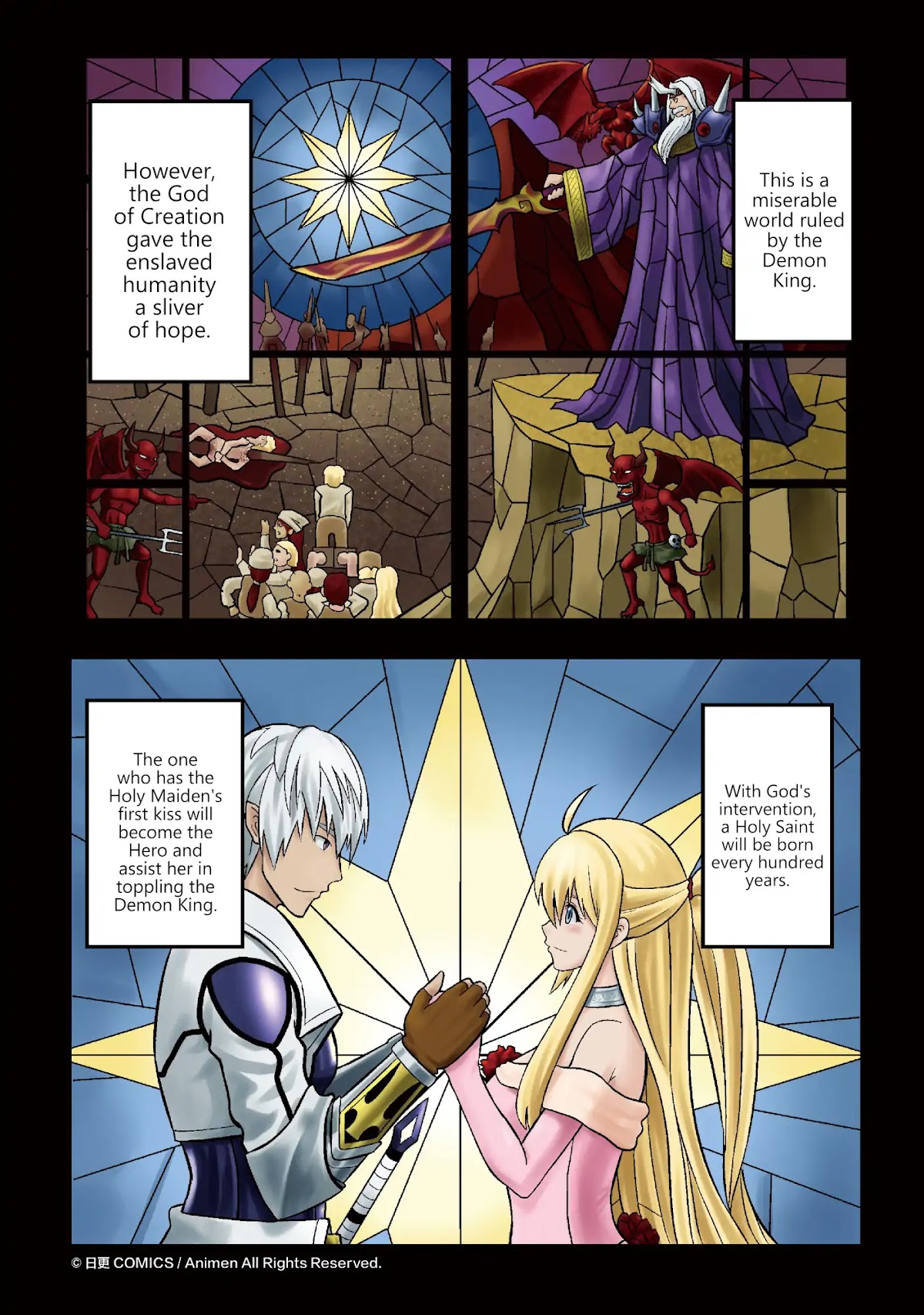 Won't There Be a Problem If The Hero Is Such a Horrible Person? Chapter 1 page 1 - Chapter 1: The Search For The Hero