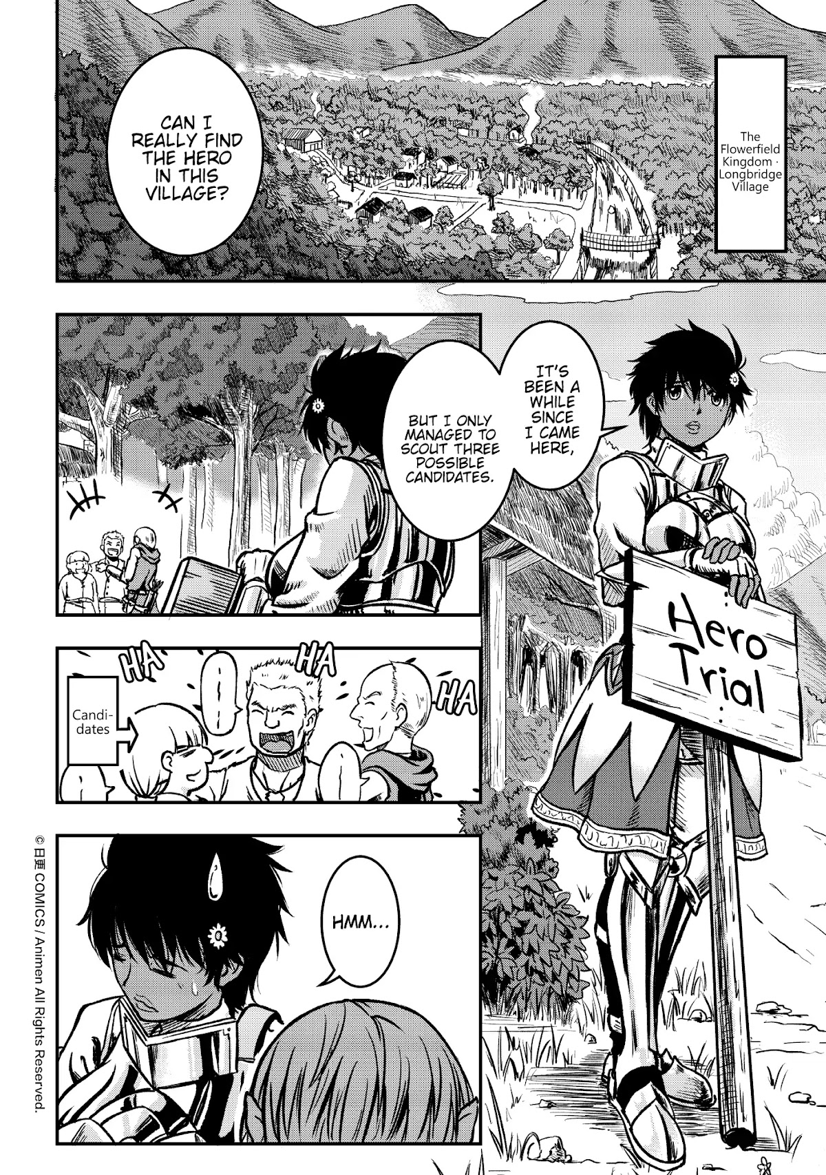 Won't There Be a Problem If The Hero Is Such a Horrible Person? Chapter 1 page 3 - Chapter 1: The Search For The Hero