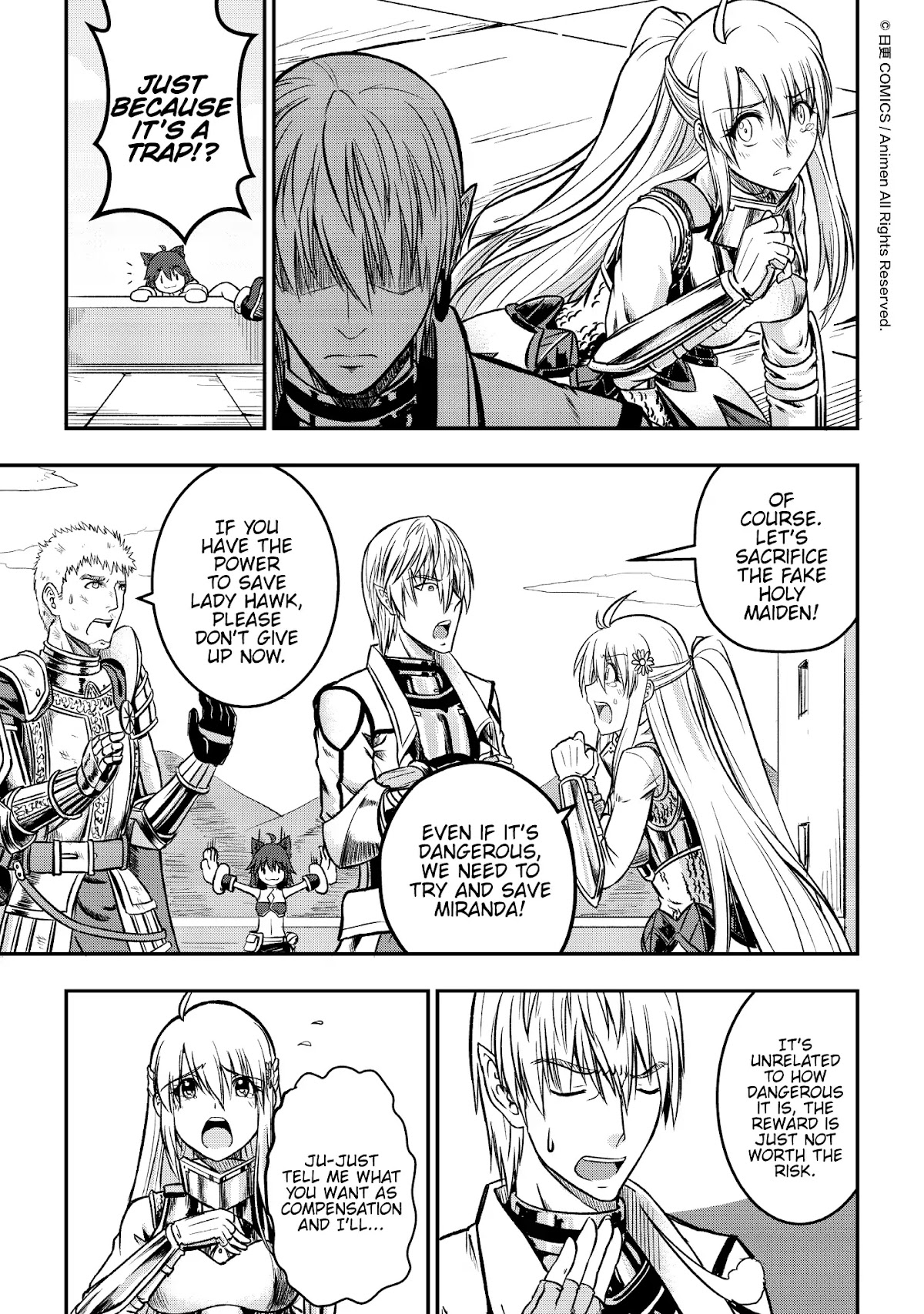 Won't There Be a Problem If The Hero Is Such a Horrible Person? Chapter 3 page 11 - Chapter 3: Their Choice