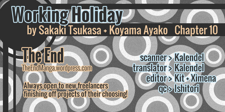 Working Holiday Chapter 10 page 1 - Chapter 10 : [End]: Momen tofu