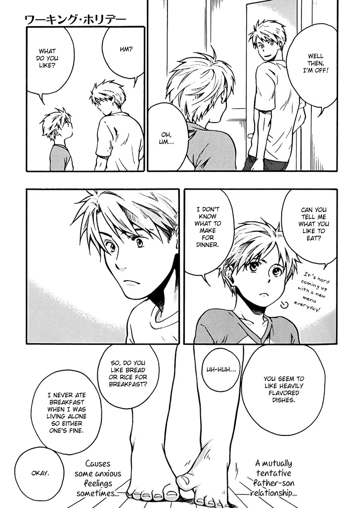 Working Holiday Chapter 3 page 5 - Chapter 3 : "A cup of coffee"