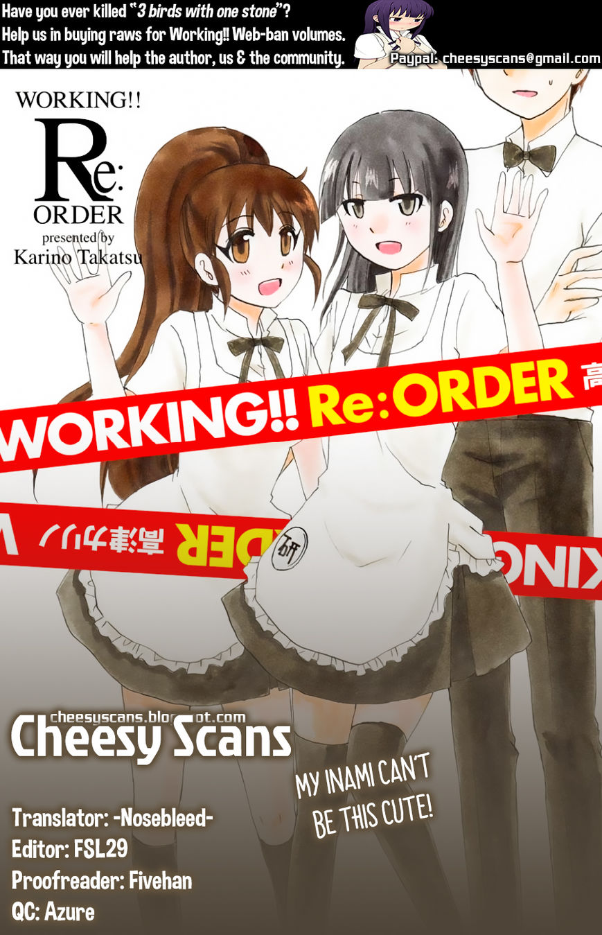 Working!! - Re:Order Chapter 2 page 1 - Chapter 2