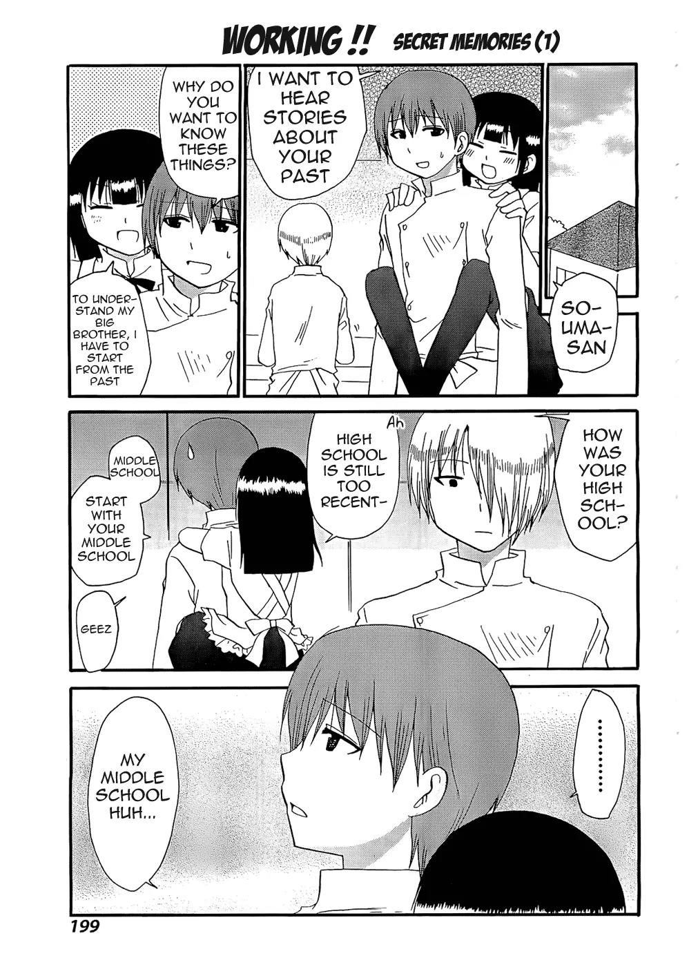 Working!! - Secret Memories Chapter 1 page 2 - Chapter 1