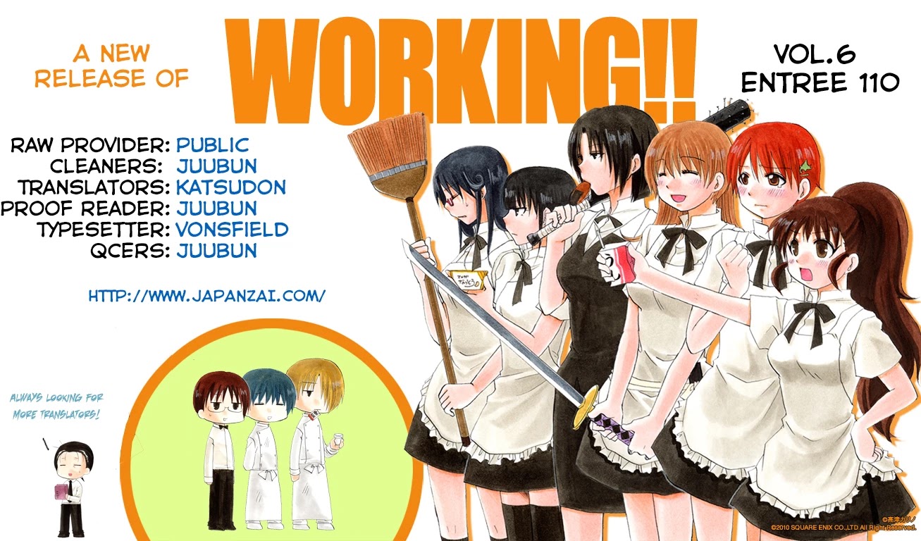 Working!! Chapter 110 page 7 - Chapter 110