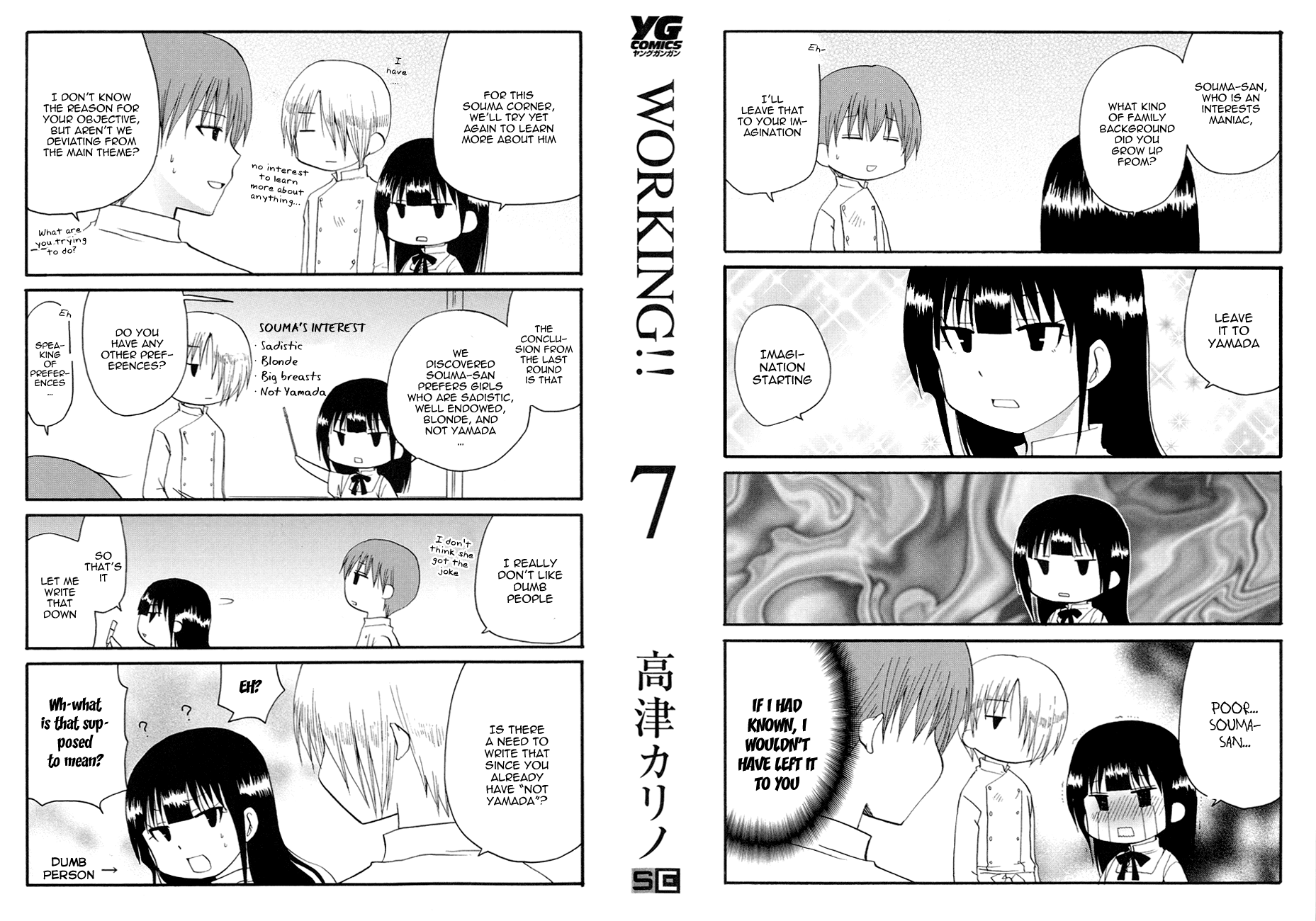Working!! Chapter 117 page 7 - Chapter 117