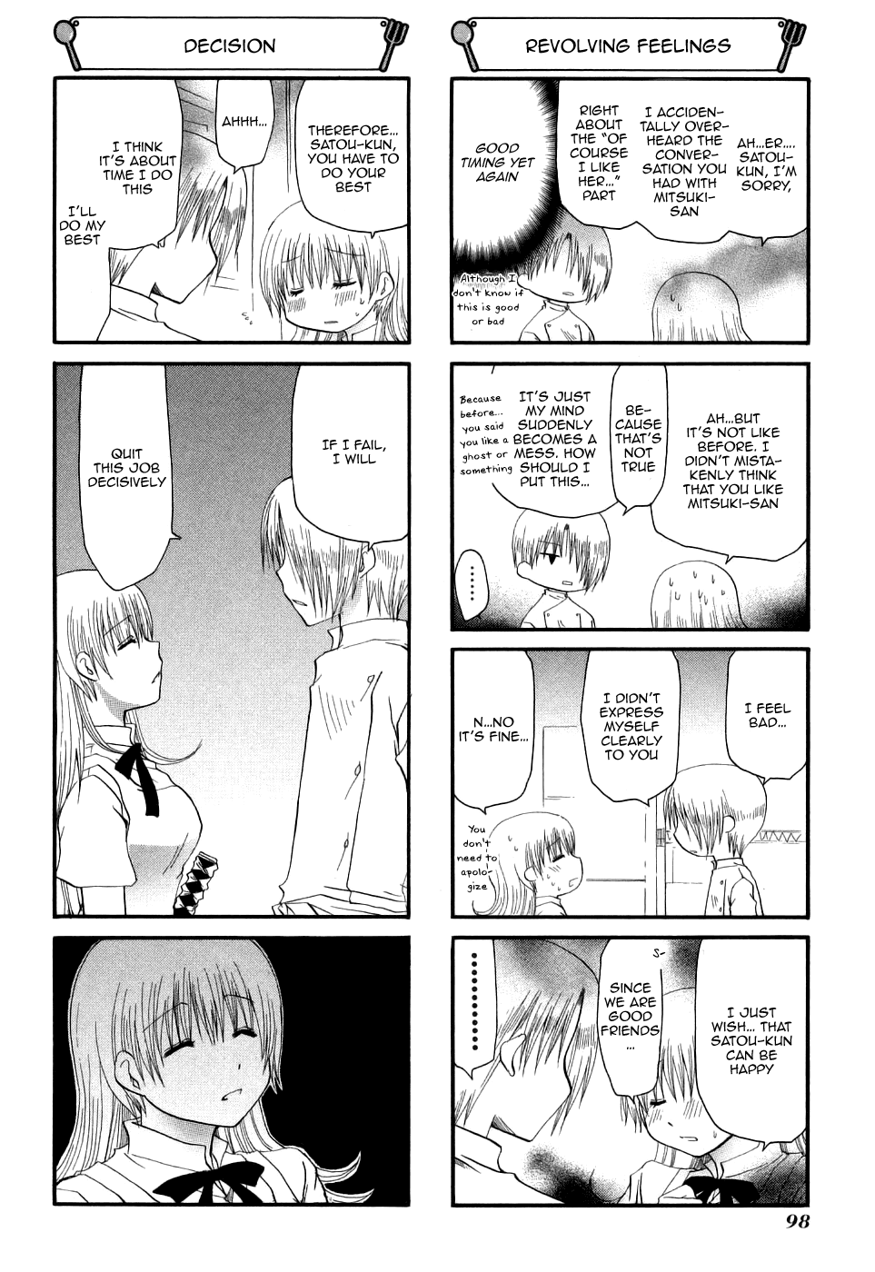 Working!! Chapter 130 page 4 - Chapter 130