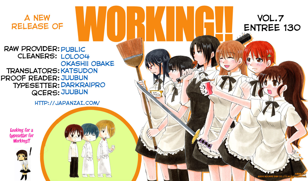 Working!! Chapter 130 page 8 - Chapter 130