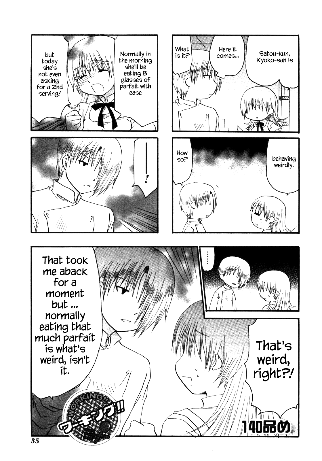 Working!! Chapter 140 page 1 - Chapter 140