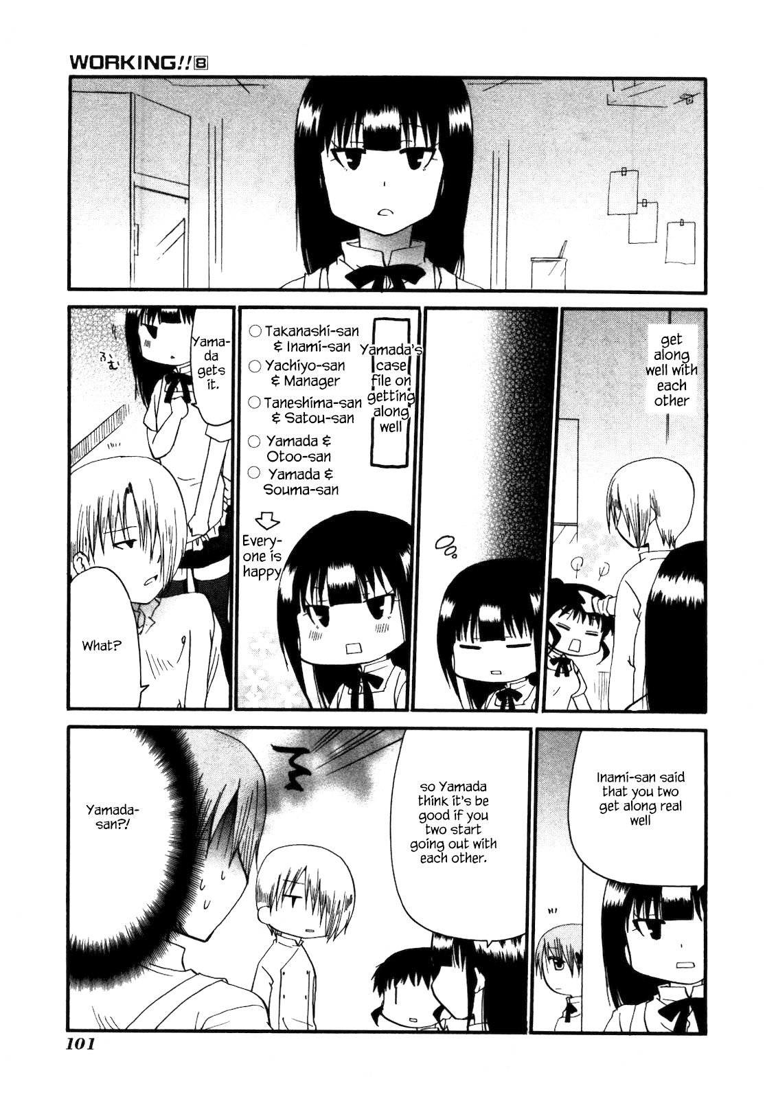 Working!! Chapter 150 page 3 - Chapter 150