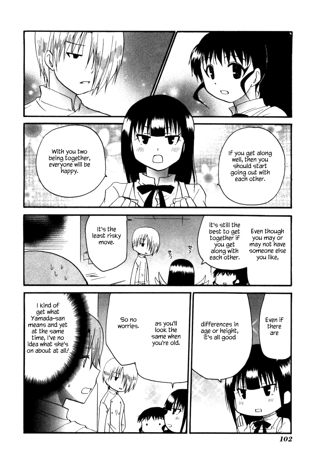 Working!! Chapter 150 page 4 - Chapter 150