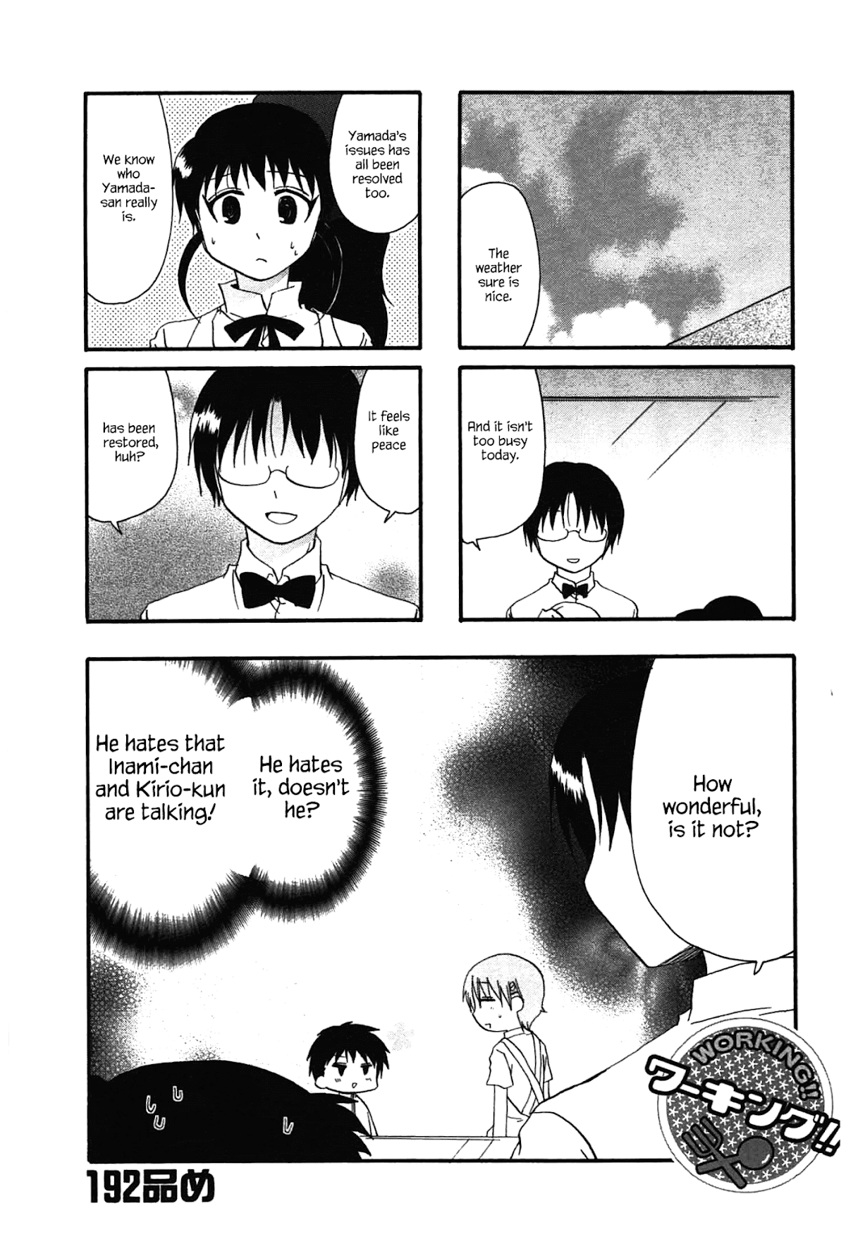Working!! Chapter 192 page 1 - Chapter 192