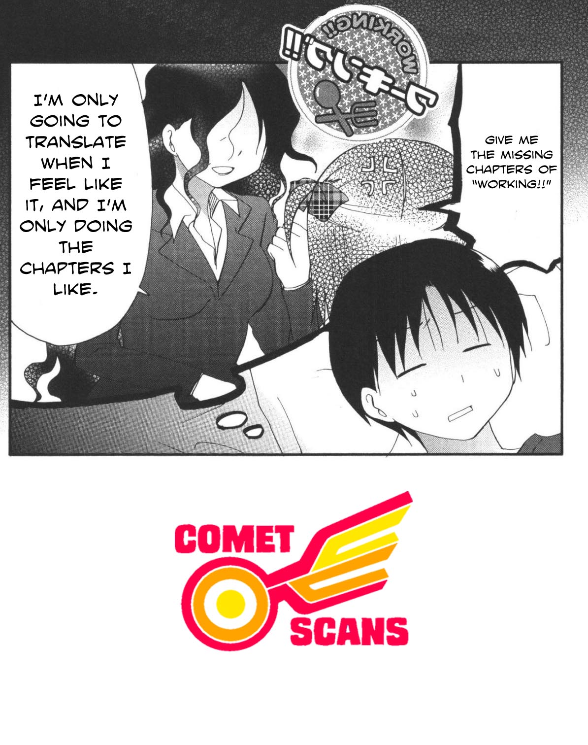 Working!! Chapter 196 page 7 - Chapter 196