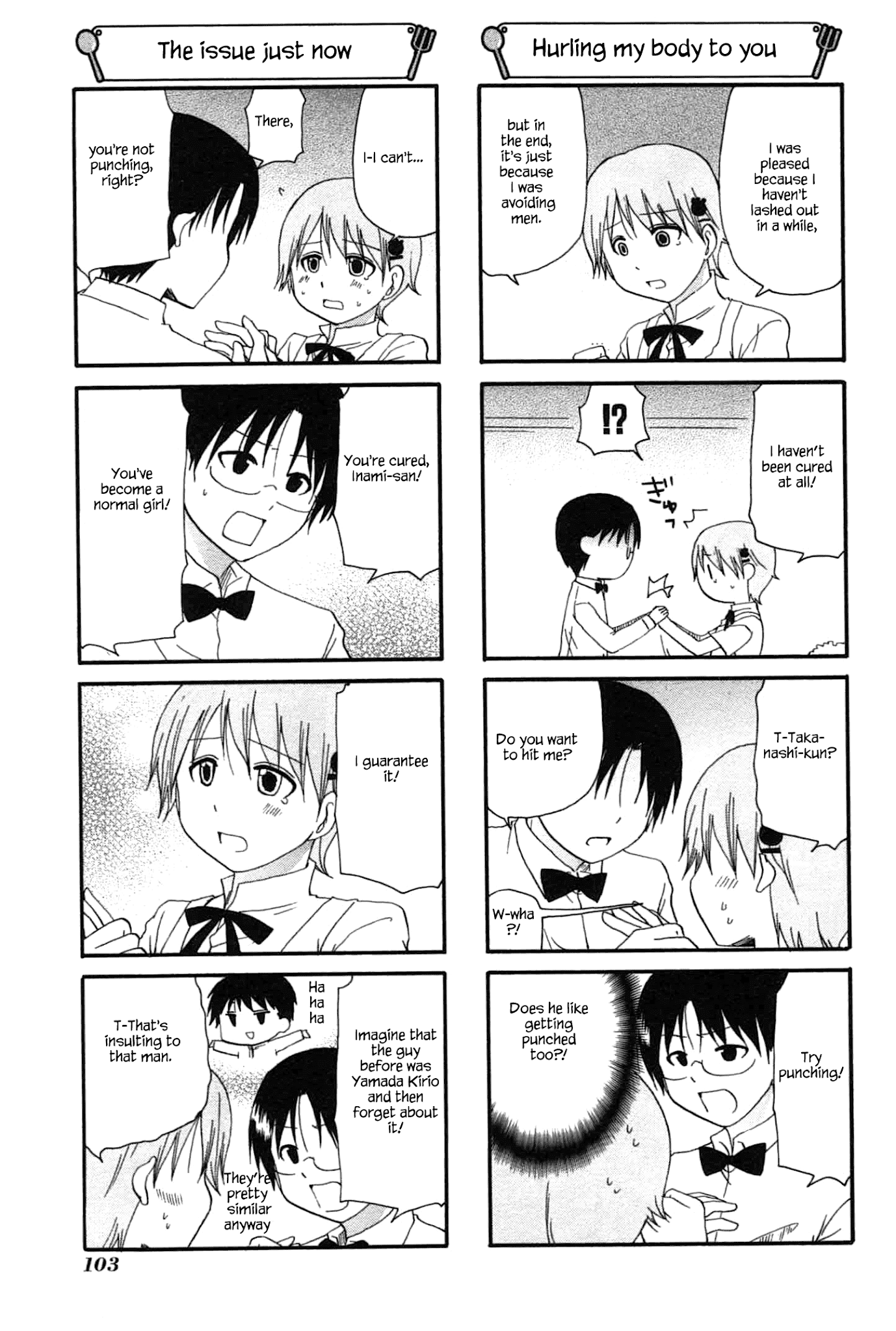 Working!! Chapter 203 page 3 - Chapter 203