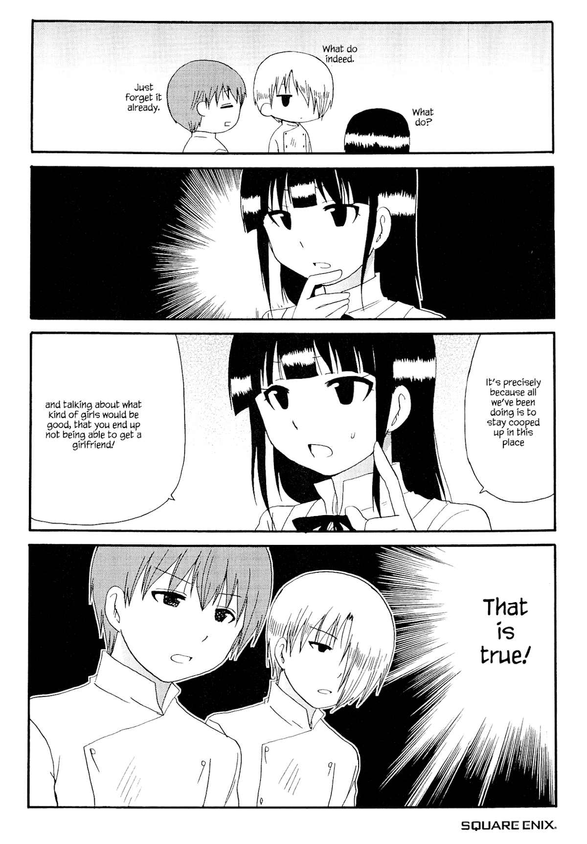 Working!! Chapter 206 page 4 - Chapter 206