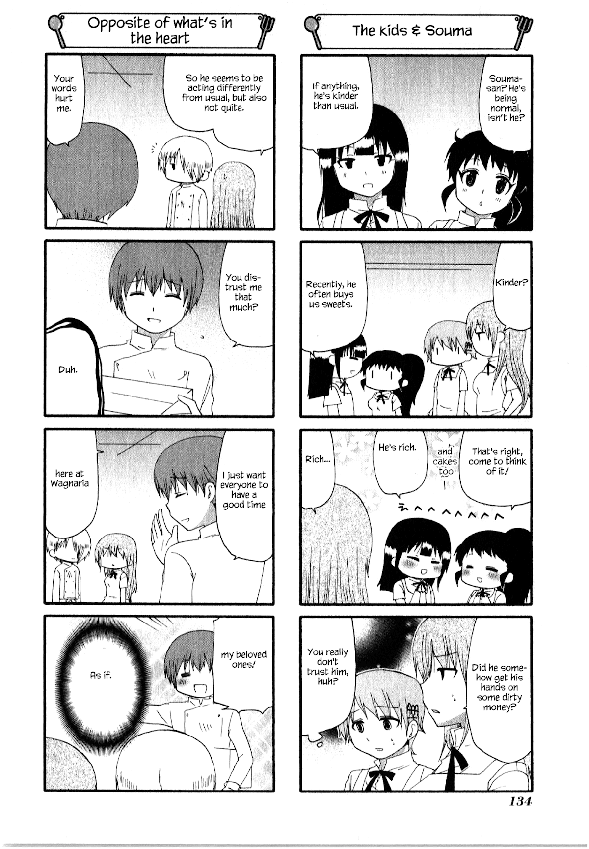 Working!! Chapter 226 page 4 - Chapter 226