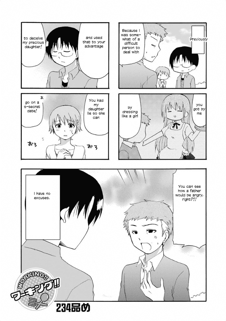 Working!! Chapter 234 page 1 - Chapter 234
